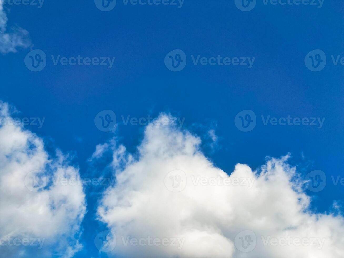 High Angle View of Winter Sky and Clouds over City of England UK photo
