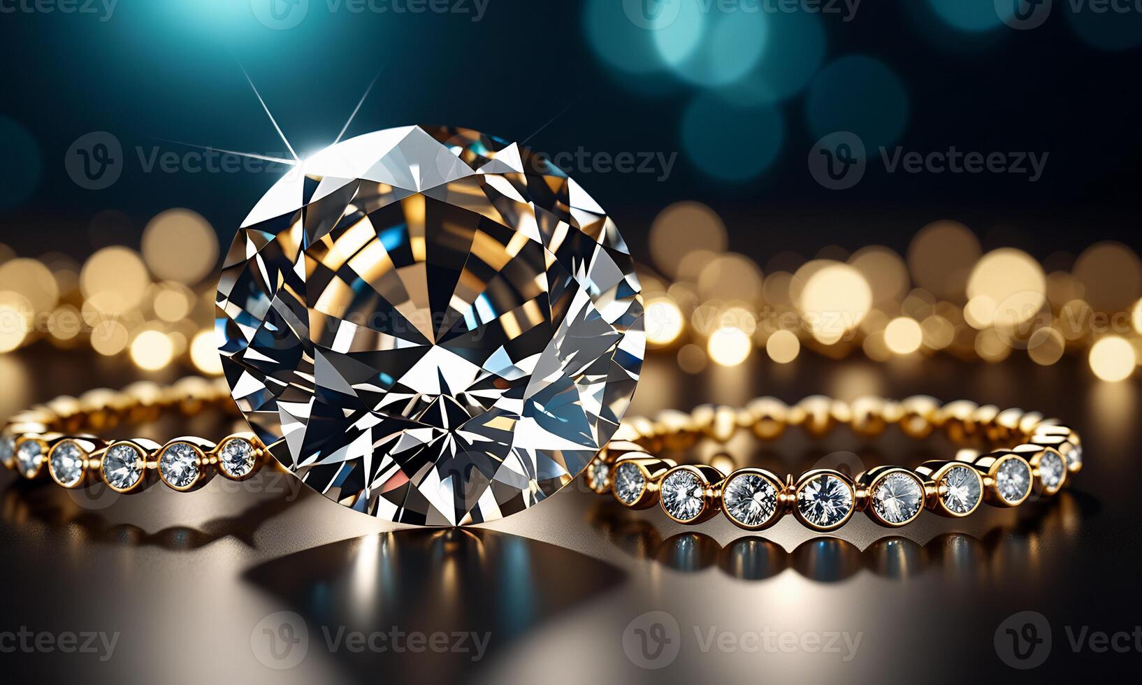 AI generated diamond , white,blue,red,green,yellow diamonds jewellery design , luxury diamonds background, sapphire gemstone, macro diamonds photo