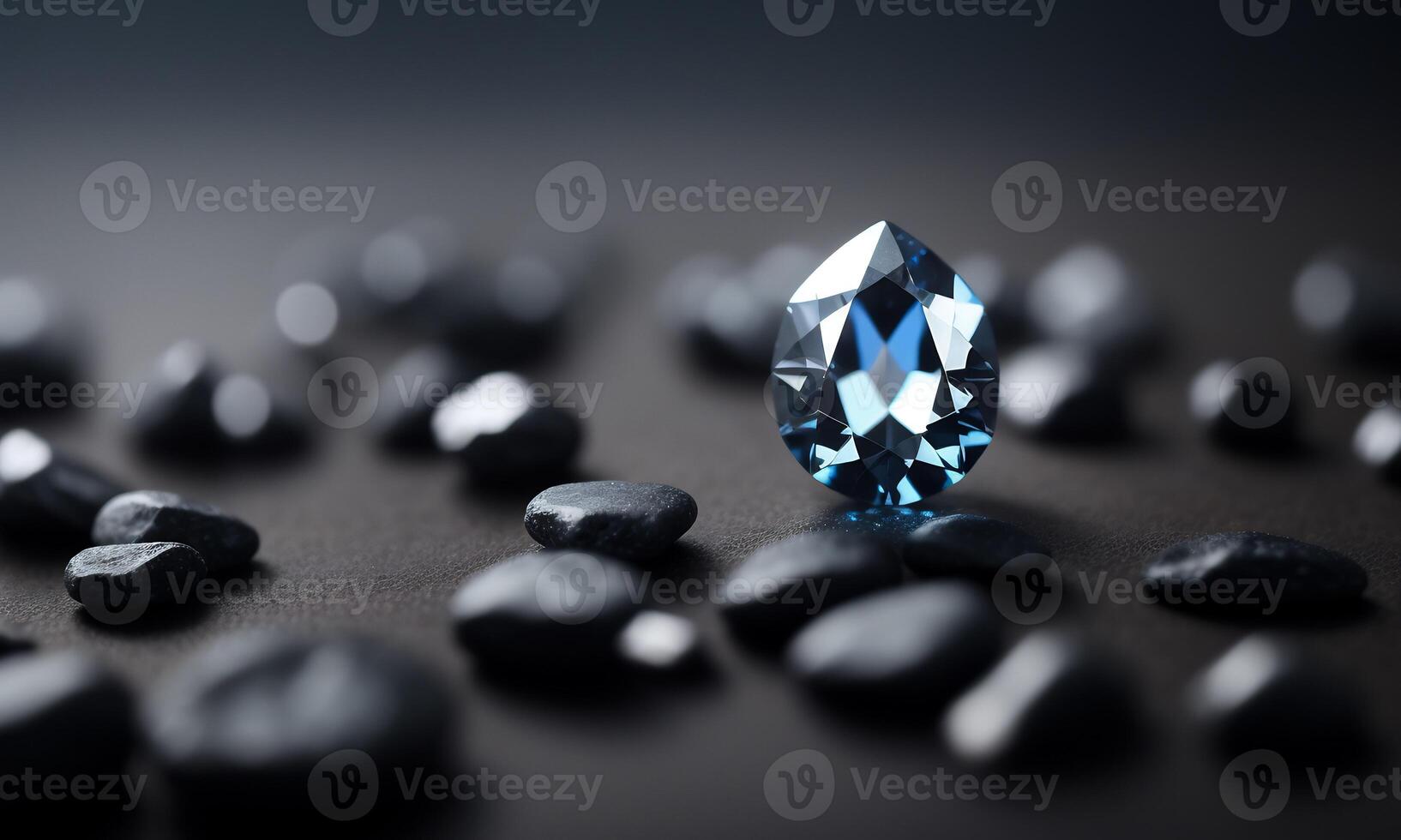 AI generated diamond , white,blue,red,green,yellow diamonds jewellery design , luxury diamonds background, sapphire gemstone, macro diamonds photo