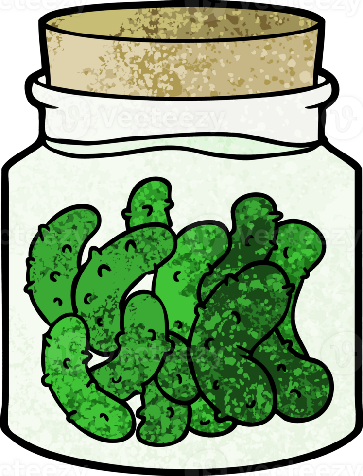 cartoon pickled gherkins png