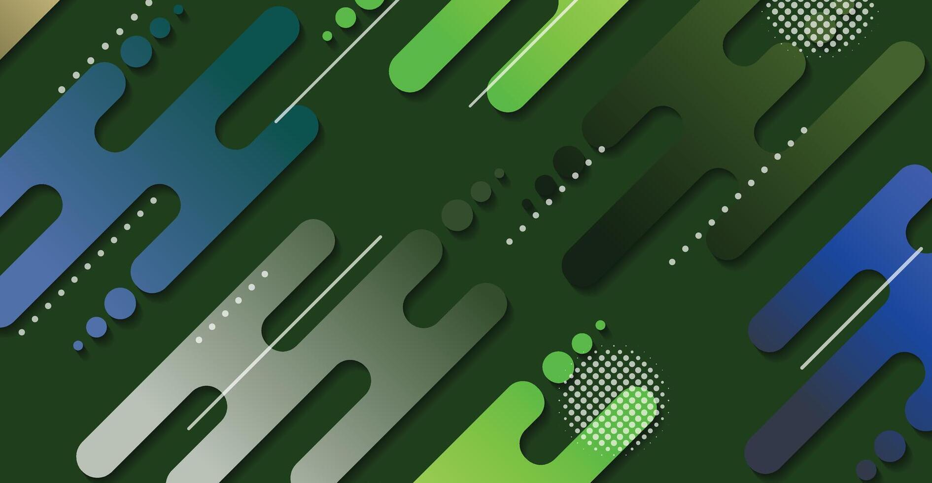 Abstract minimal geometric shape background with gradient vector