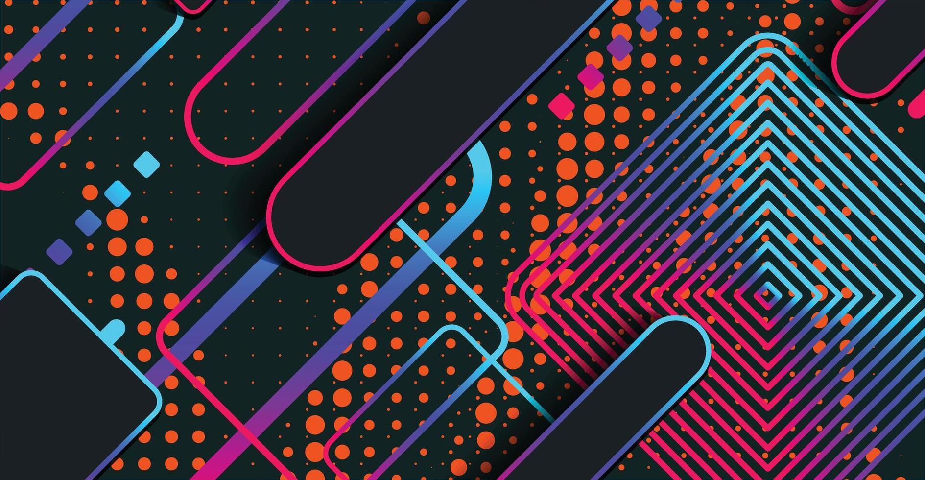 resumen moderno mínimo geométrico forma antecedentes con degradado vector