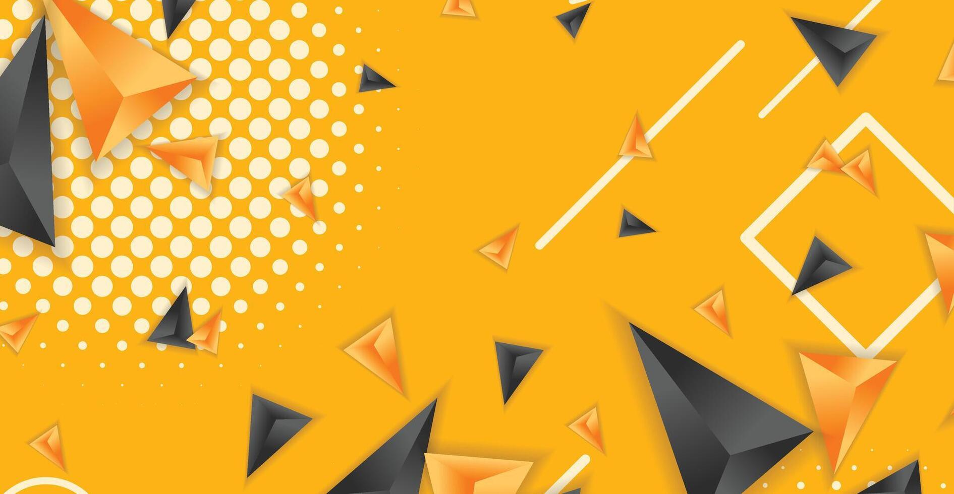 Abstract composition of triangle. Minimal geometric background vector