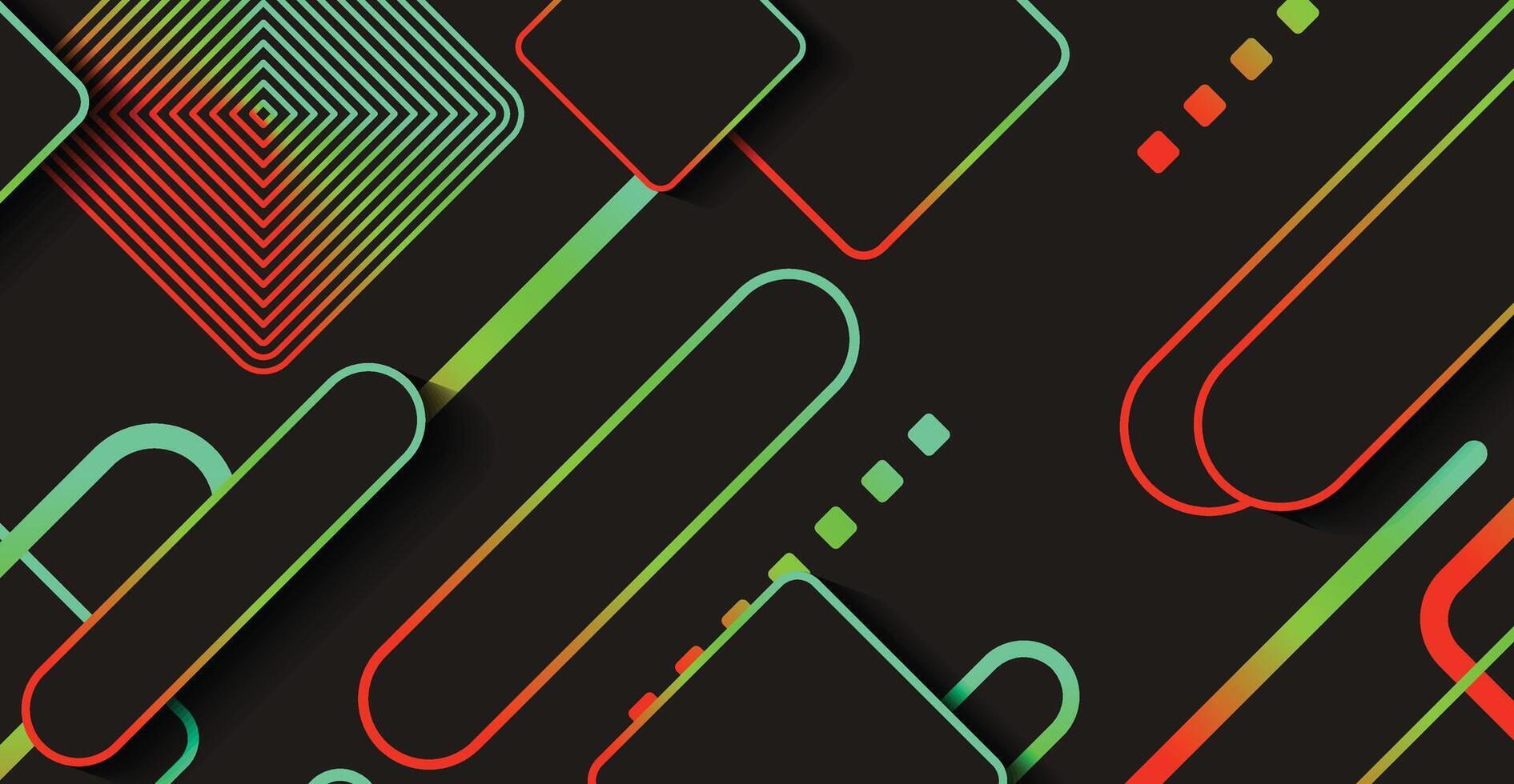 Abstract modern minimal geometric shape background with gradient vector