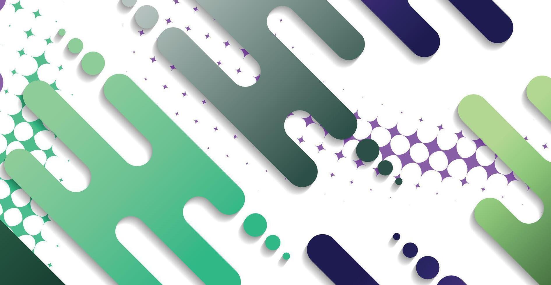 Abstract minimal geometric shape background with gradient vector