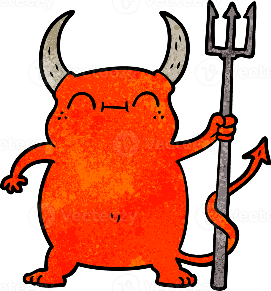 cartoon little devil png