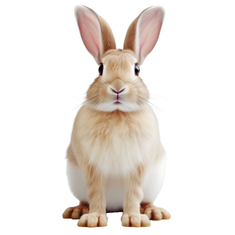 AI generated Rabbit clip art png