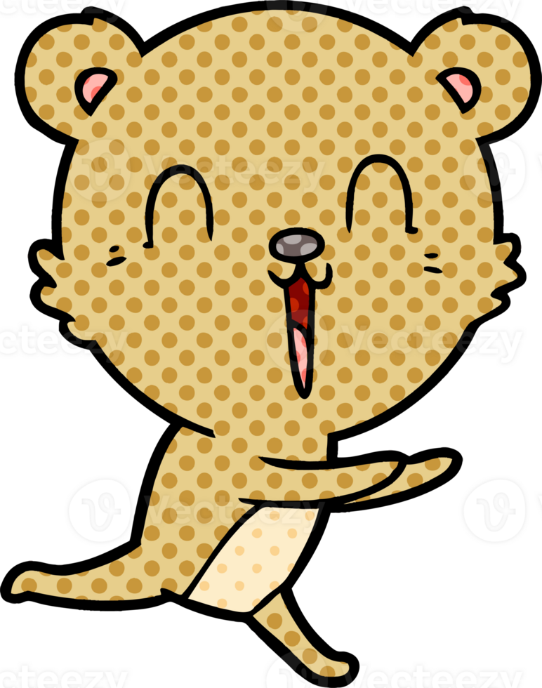 happy cartoon bear png