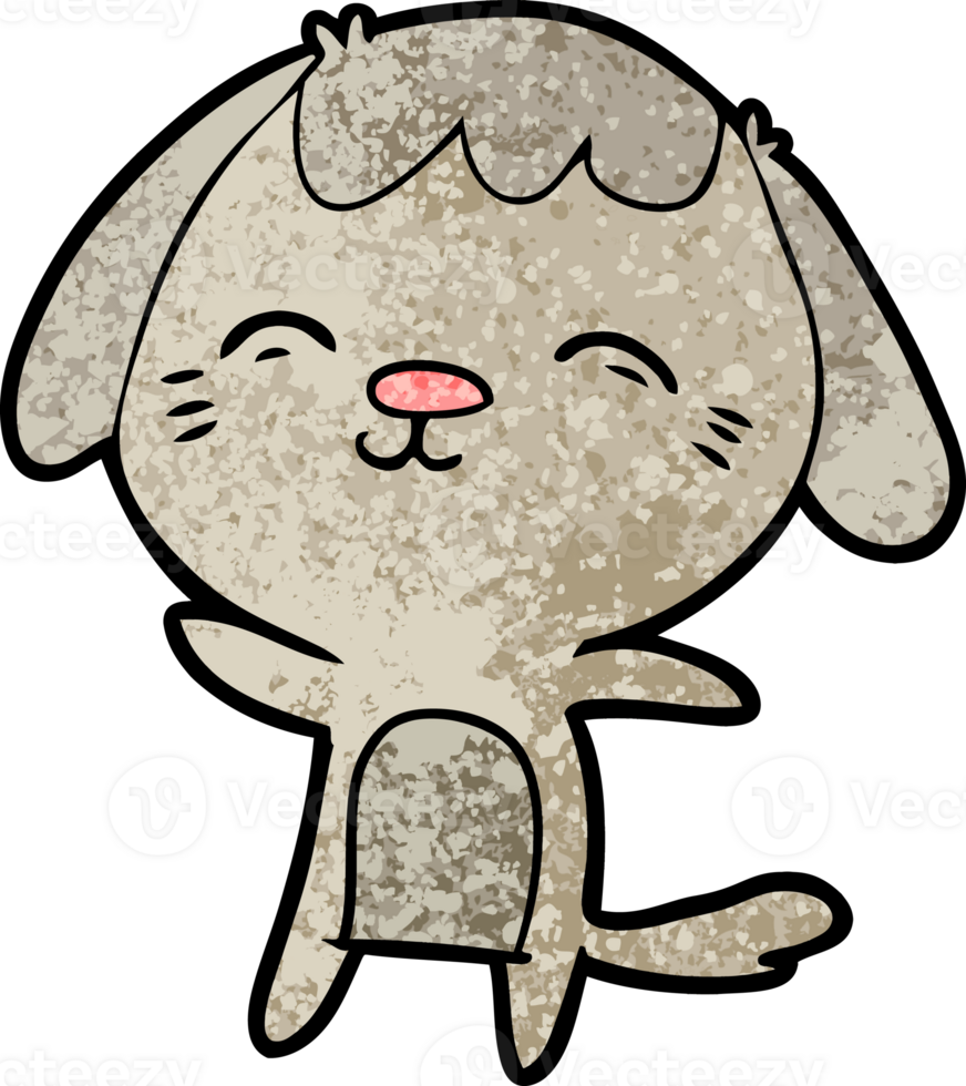 happy cartoon dog png