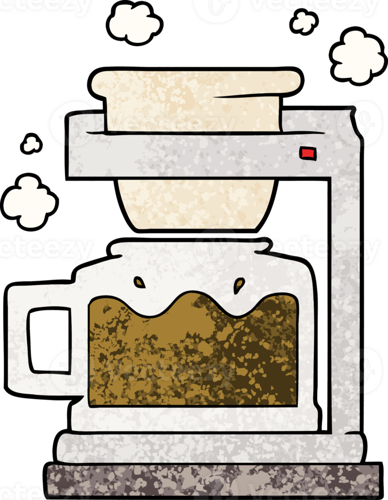 cartoon coffee pot png