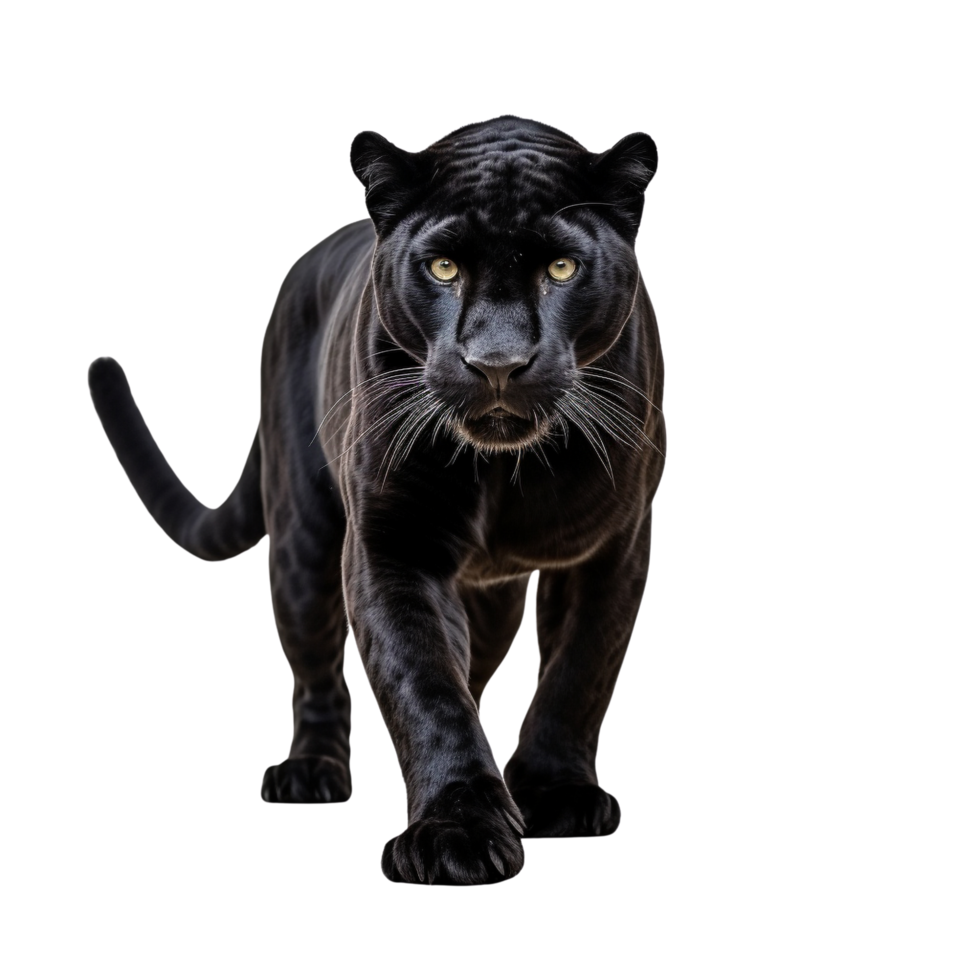 AI generated Panther clip art png