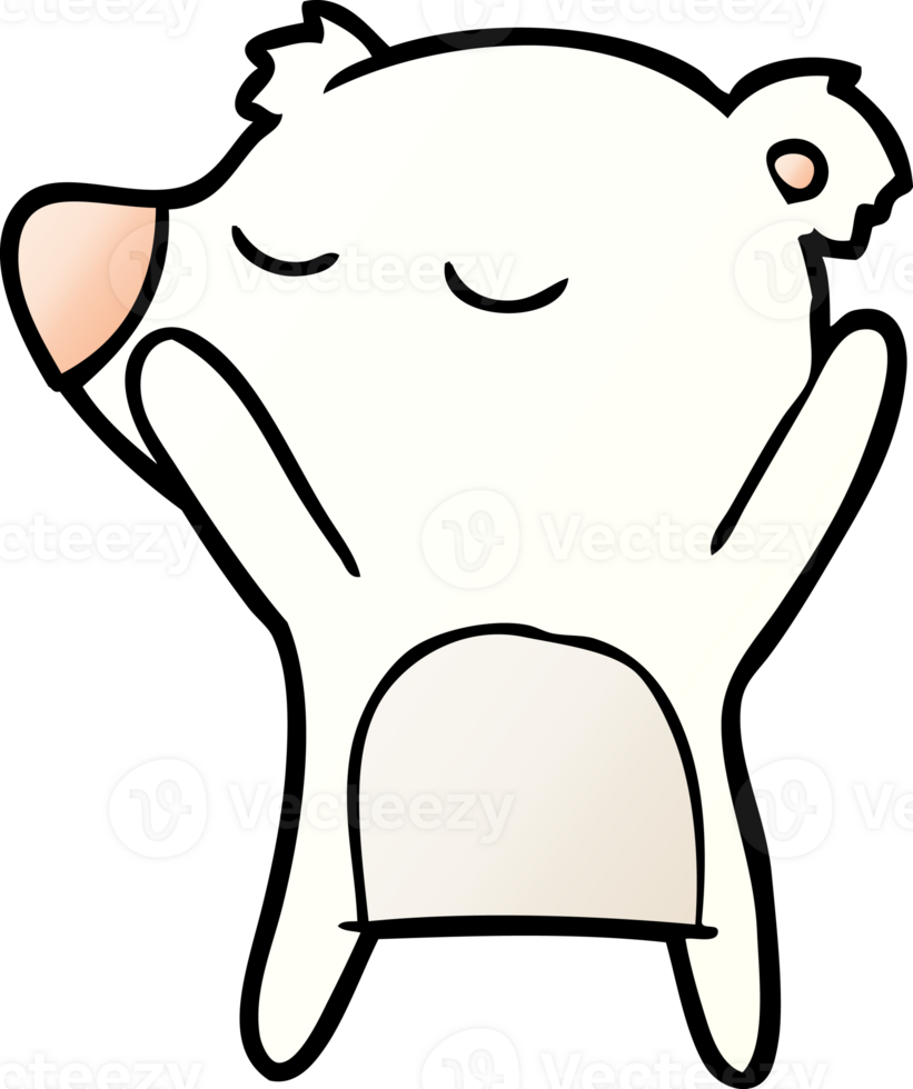 polar bear cartoon png
