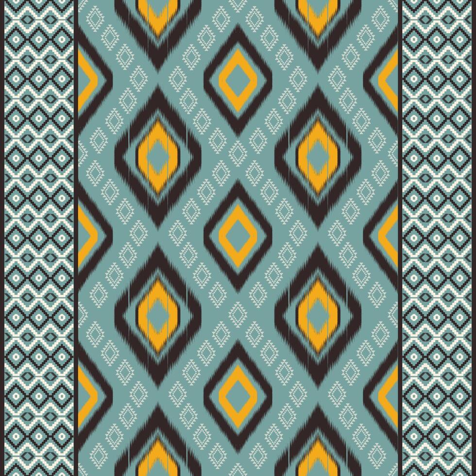 Geometric Ethnic pattern vector. African, American, Mexican, Western Aztec motif striped and bohemian pattern. designed for background,wallpaper,print, carpet,wrapping,tile,batik.vector illustratoin. vector