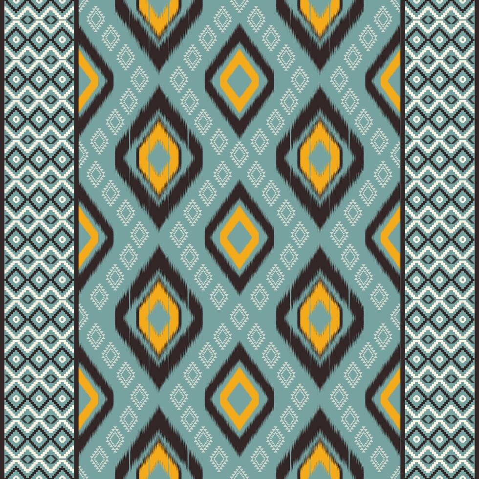 vector de patrón étnico geométrico. motivos africanos, americanos, mexicanos, aztecas occidentales a rayas y patrones bohemios. diseñado para fondo, papel tapiz, impresión, alfombra, envoltura, azulejo, ilustración batik.vector.