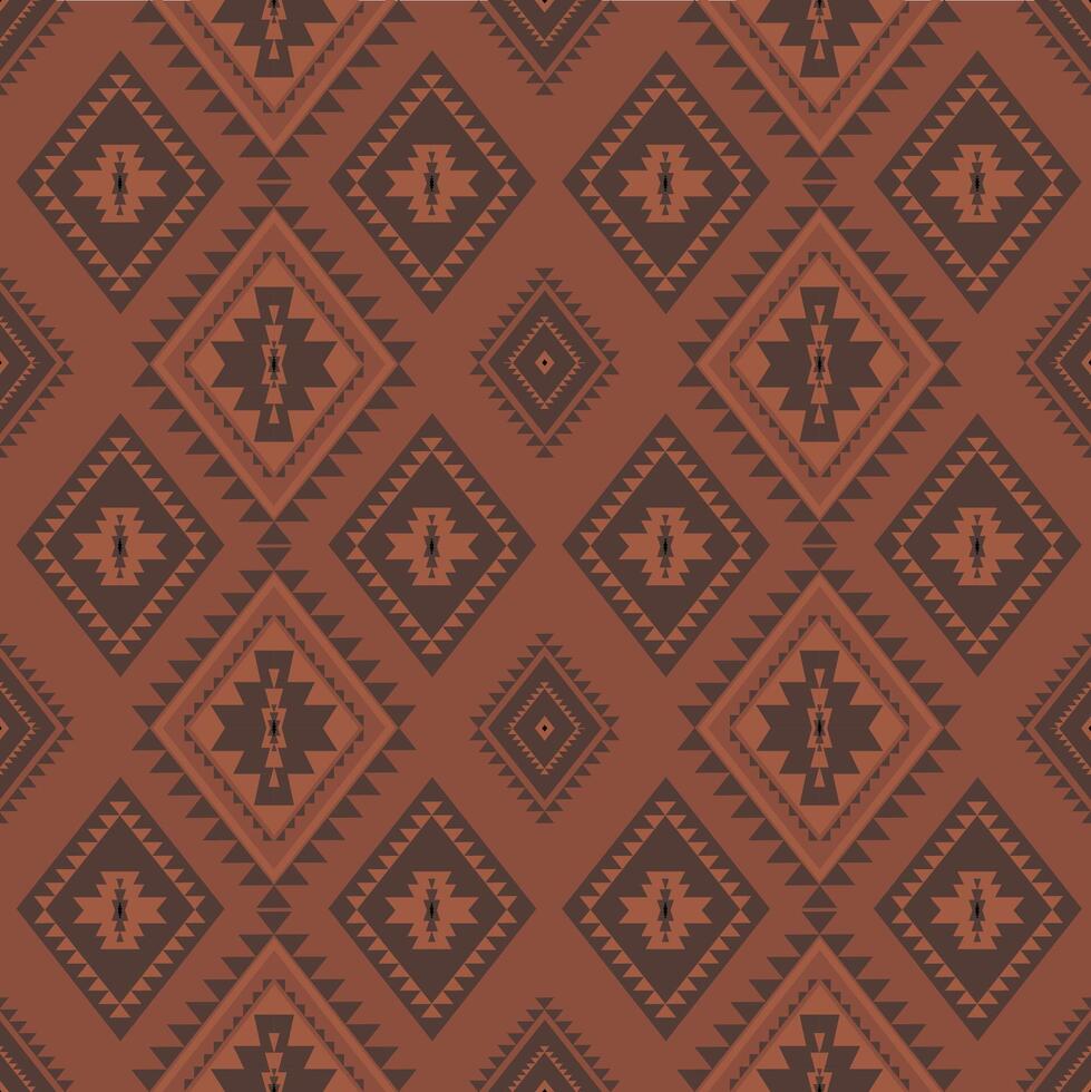 Geometric Ethnic pattern vector. African, American, Mexican, Western Aztec motif striped and bohemian pattern. designed for background,wallpaper,print, carpet,wrapping,tile,batik.vector illustratoin. vector