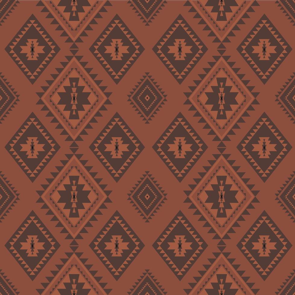 Geometric Ethnic pattern vector. African, American, Mexican, Western Aztec motif striped and bohemian pattern. designed for background,wallpaper,print, carpet,wrapping,tile,batik.vector illustratoin. vector