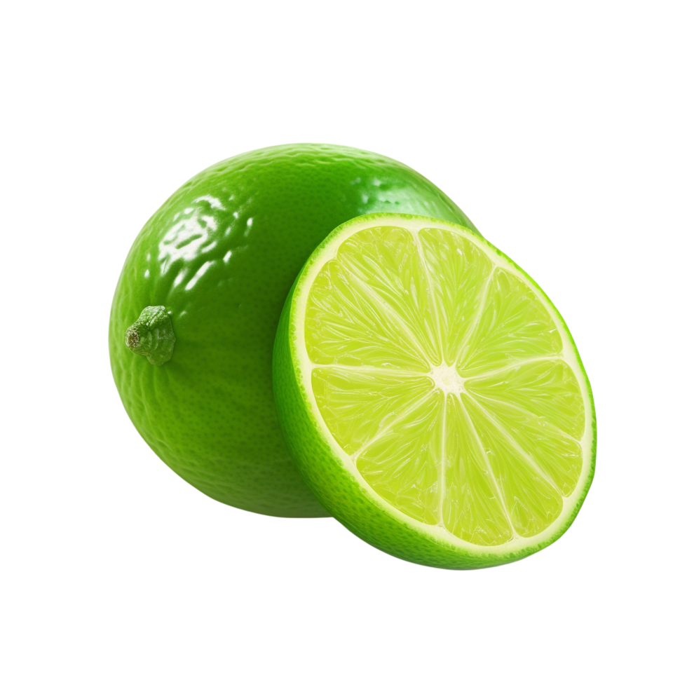 AI generated Lime clip art png