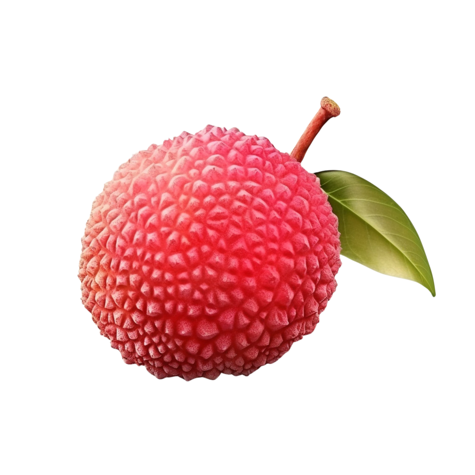 AI generated Lychee clip art png