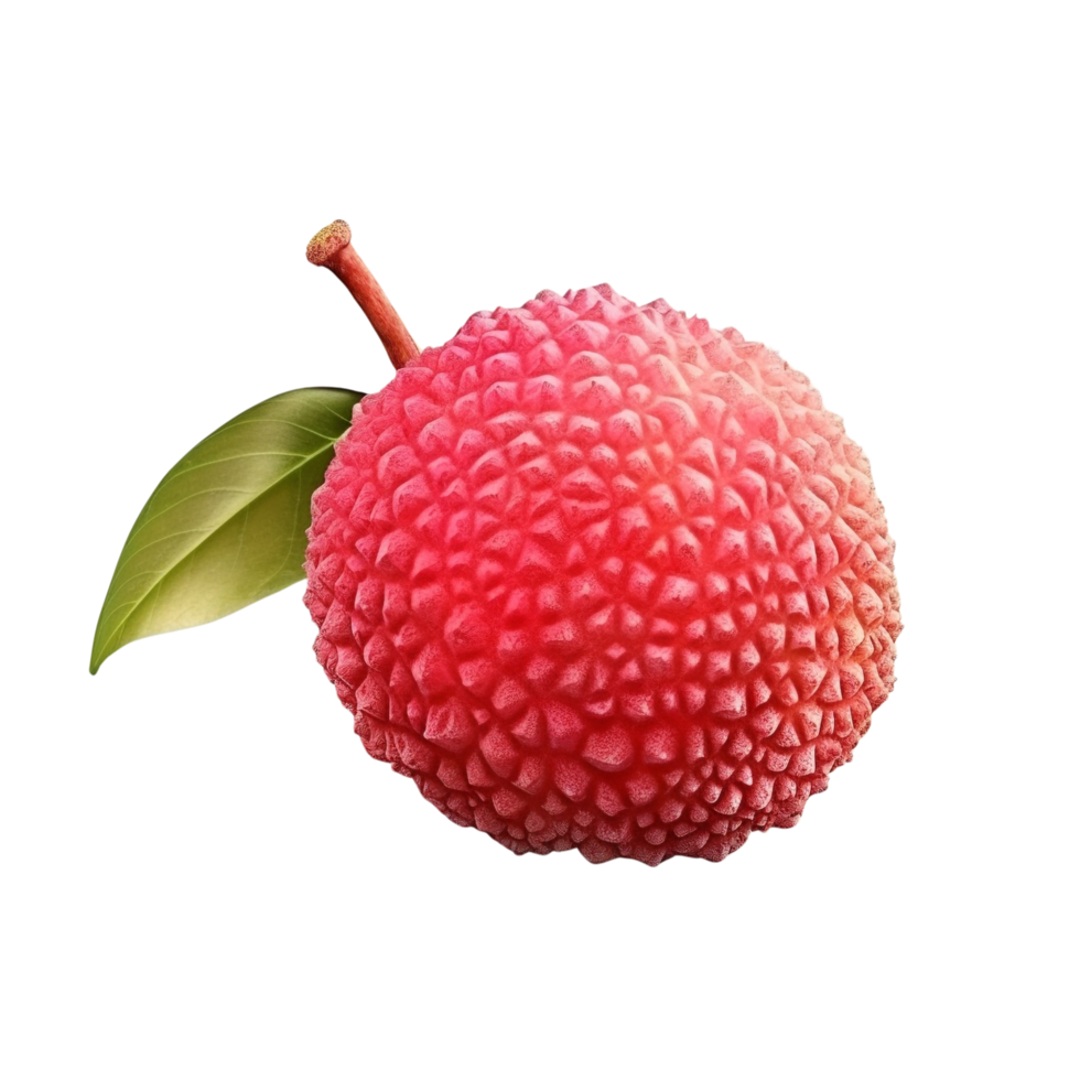 AI generated Lychee clip art png