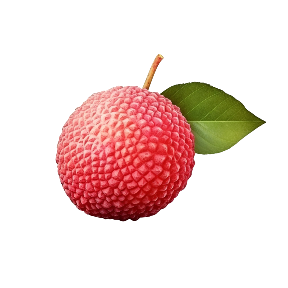 AI generated Lychee clip art png