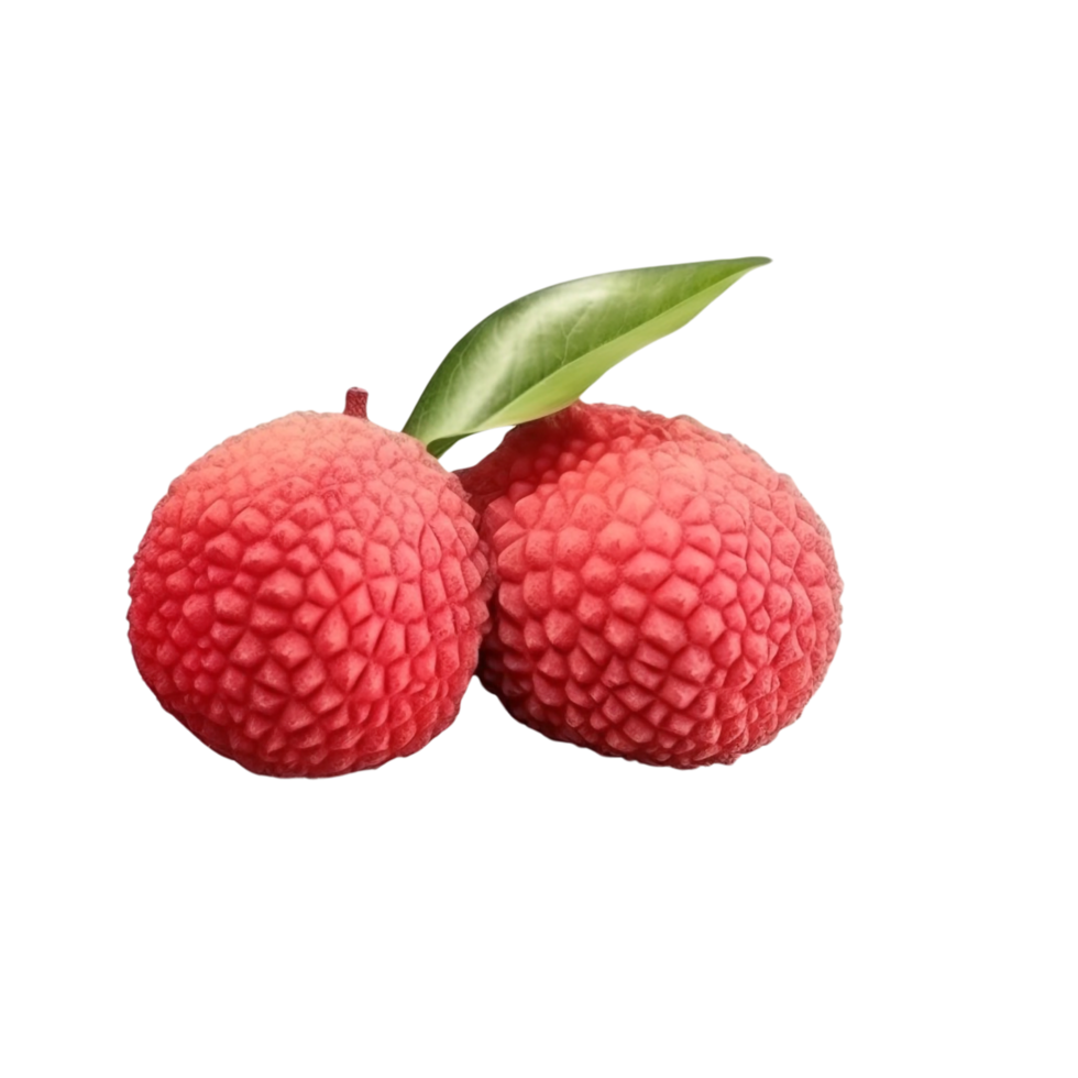 AI generated Lychee clip art png