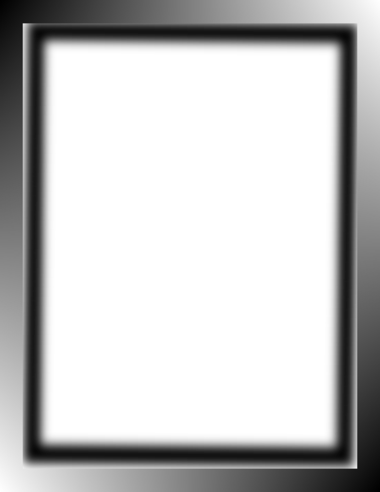 Rectangle black frame, Neon blank border png