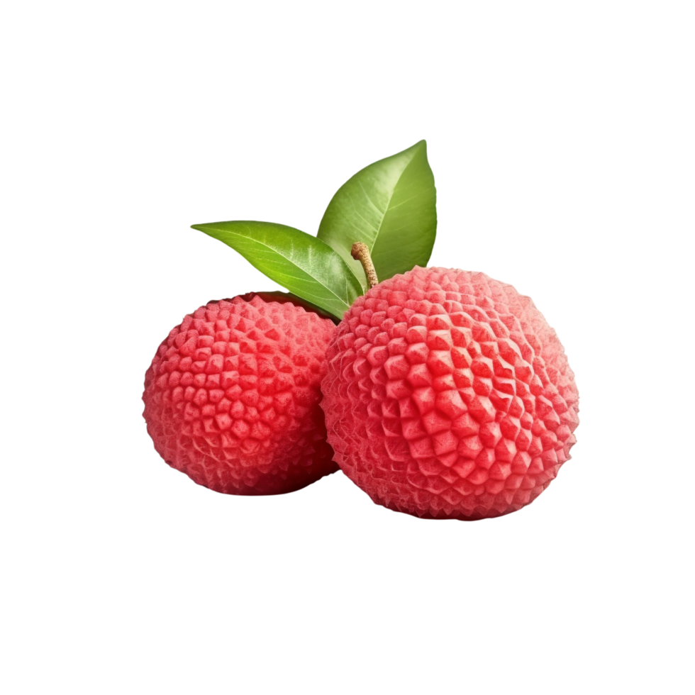 AI generated Lychee clip art png