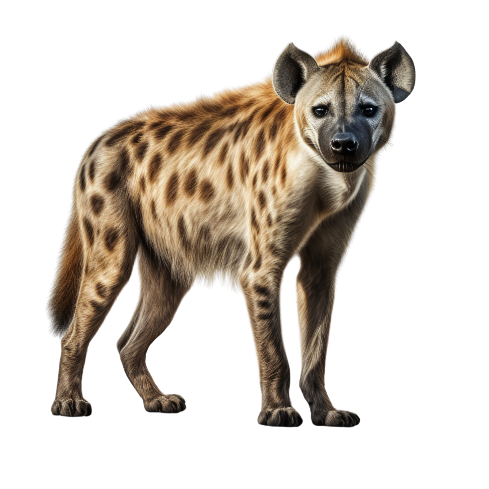 AI generated Hyena clip art png