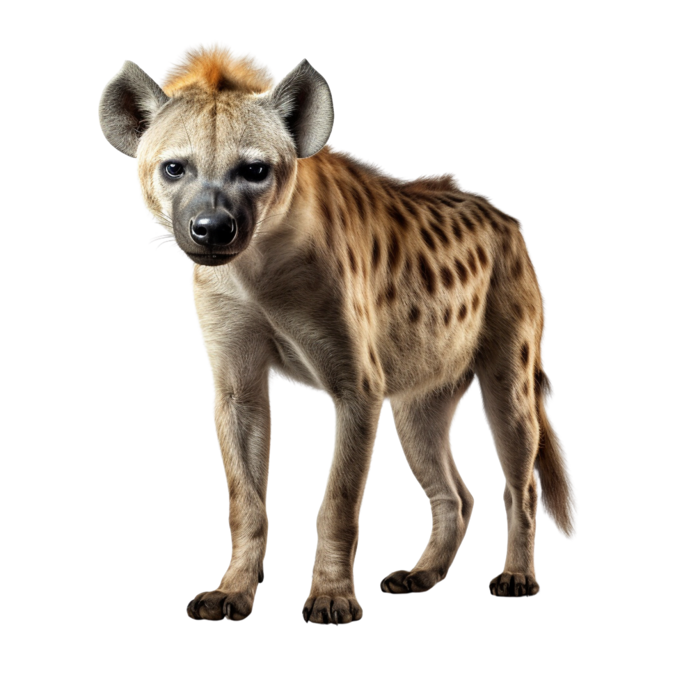AI generated Hyena clip art png