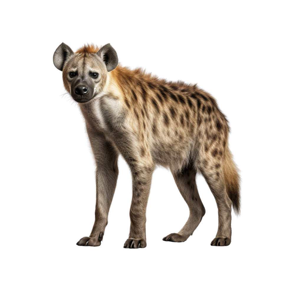 AI generated Hyena clip art png