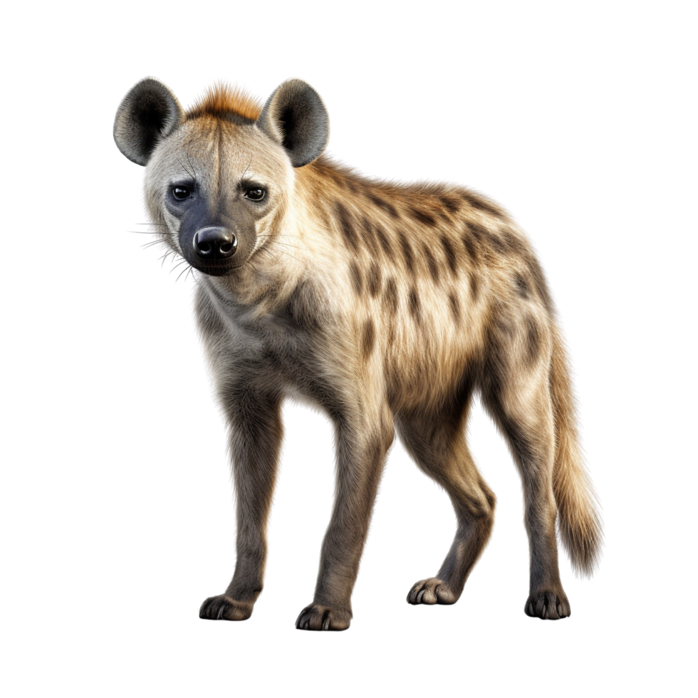 AI generated Hyena clip art png