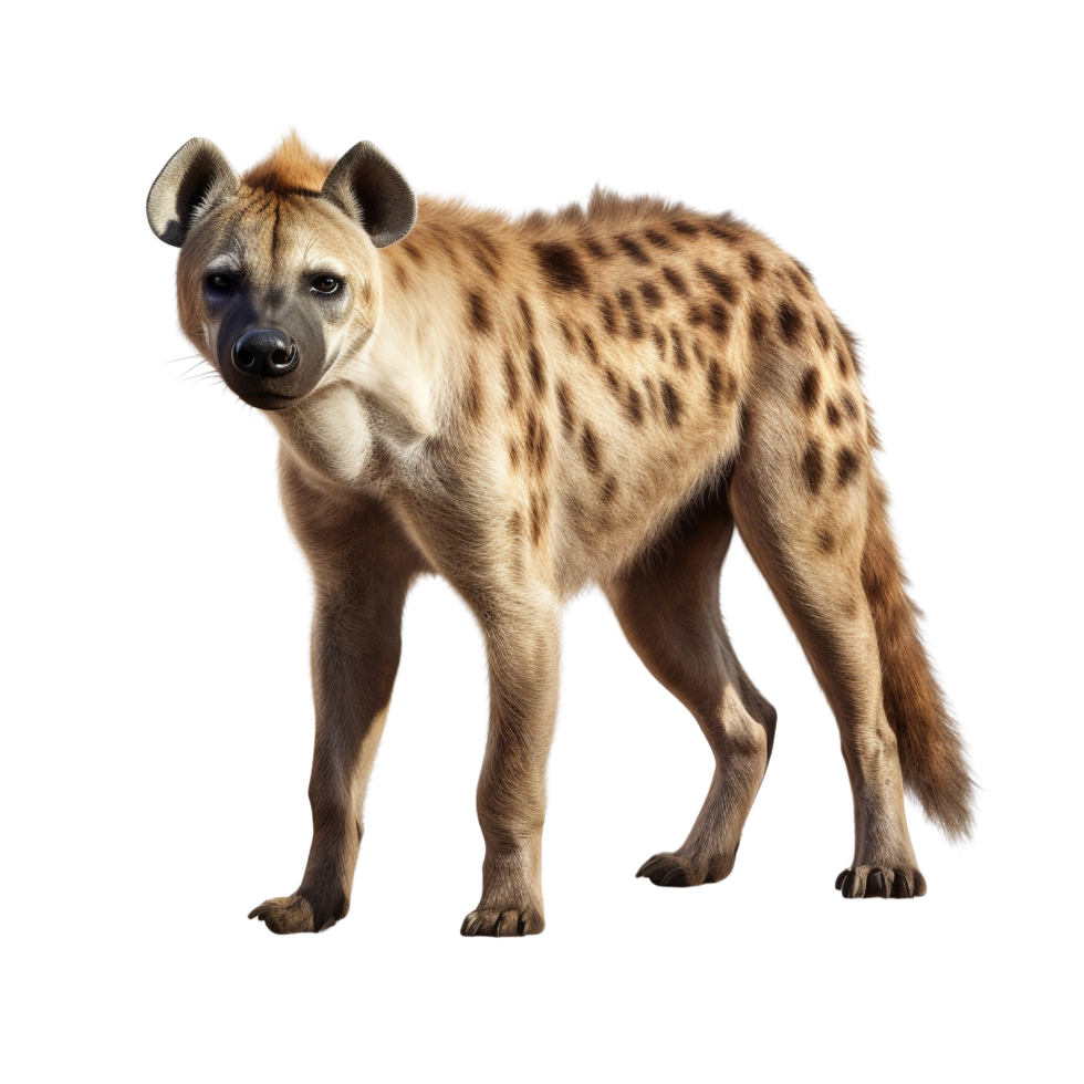 AI generated Hyena clip art png