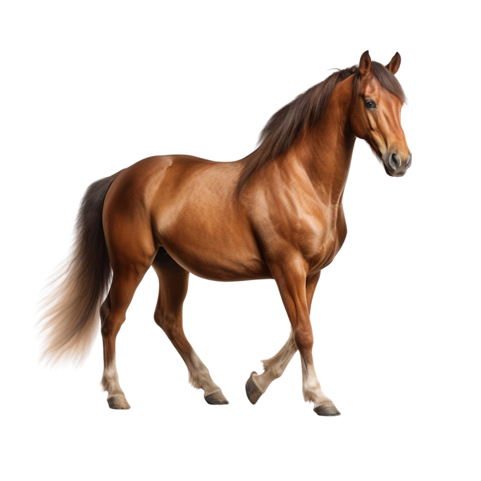 ai gegenereerd paard klem kunst png