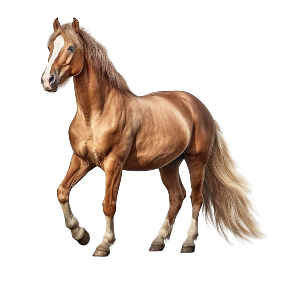 AI generated Horse clip art png