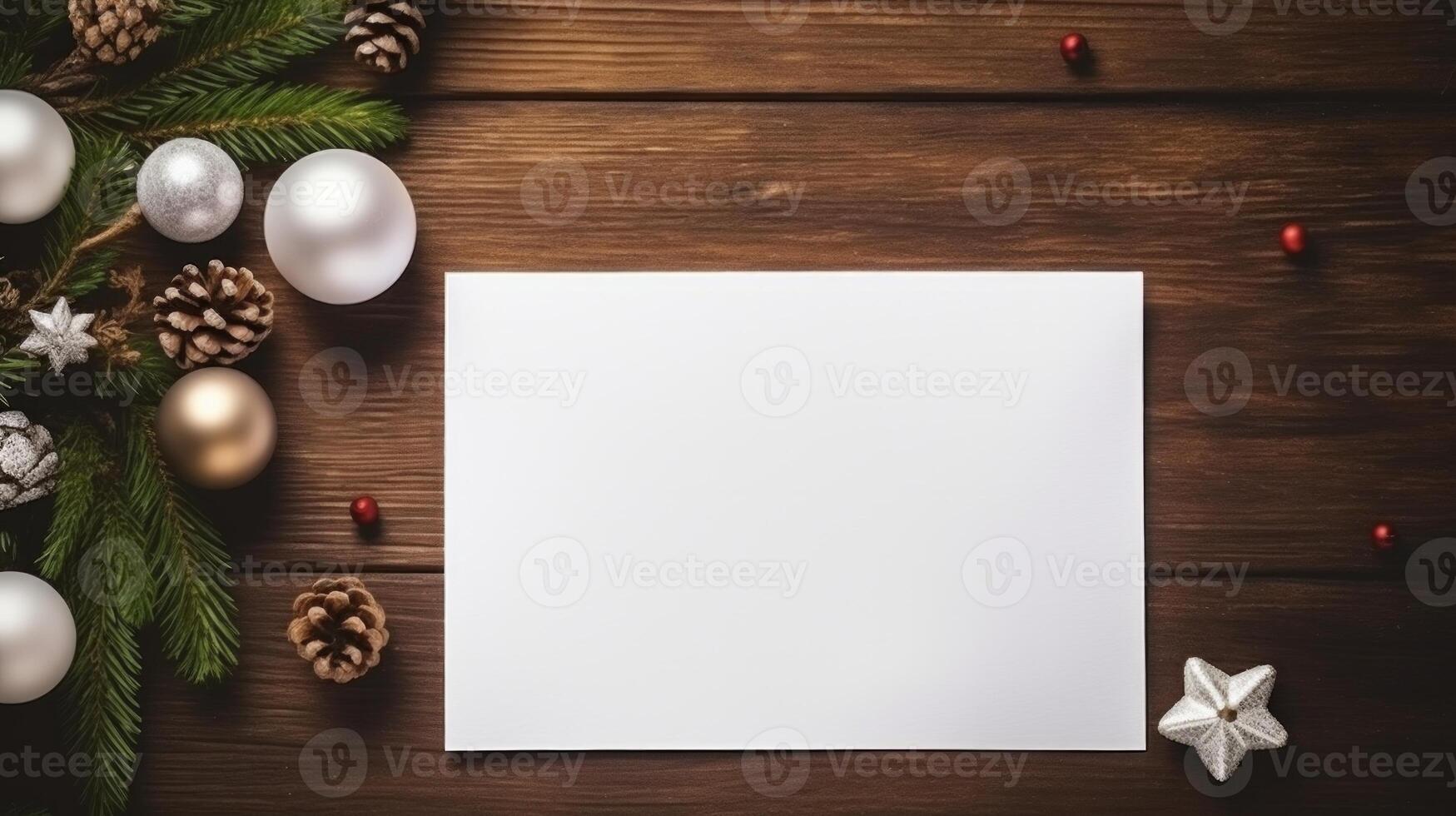 AI generated Festive new year concept or product mockup. Neural network AI generated photo