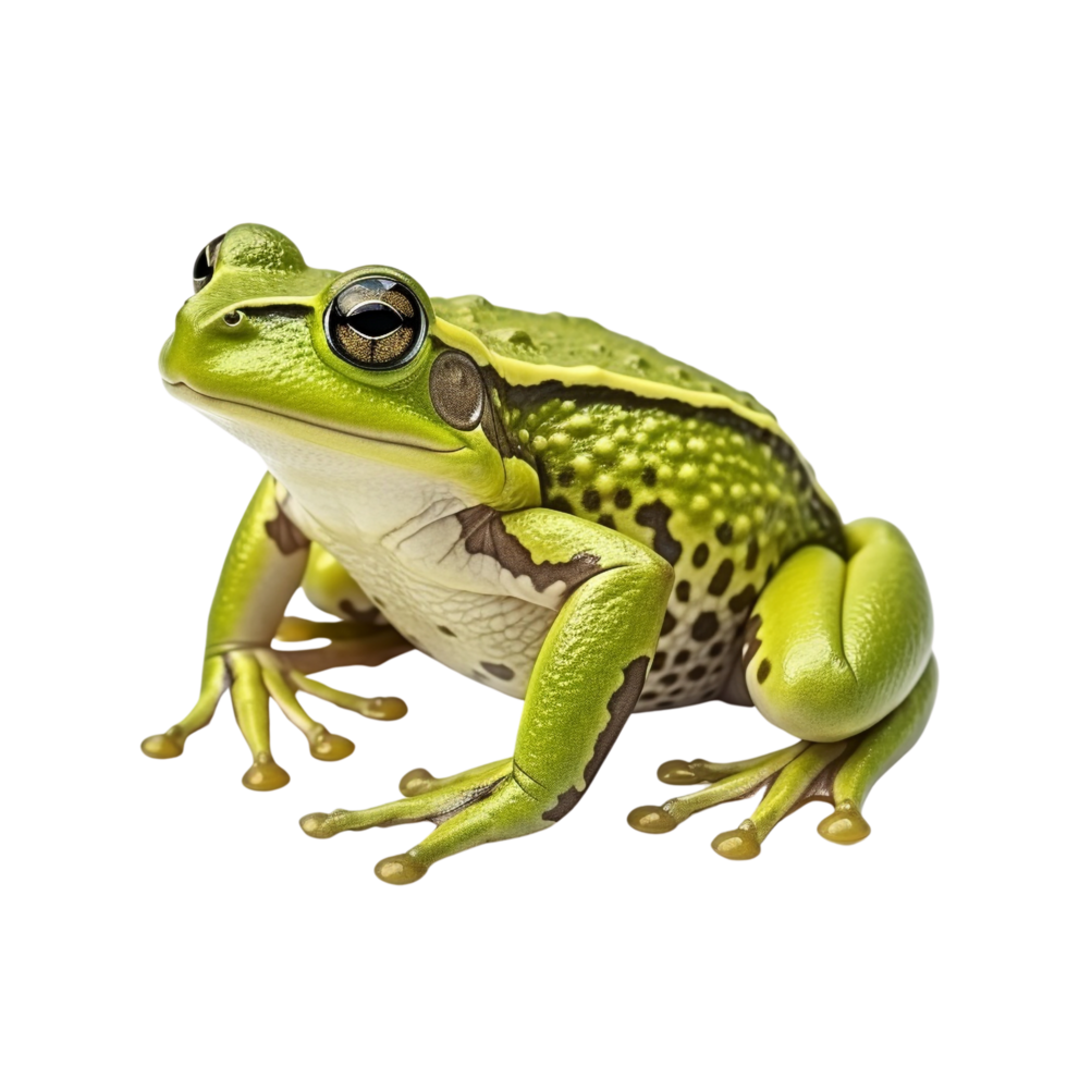 AI generated Frog clip art png