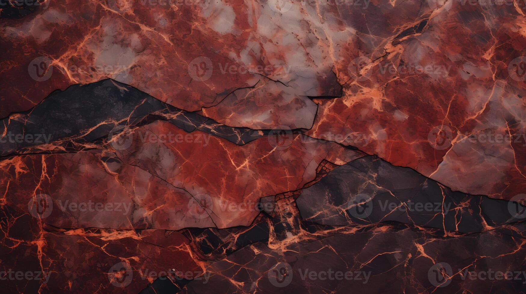 AI generated Red marble, red onyx marble texture natural stone. Neural network AI generated photo