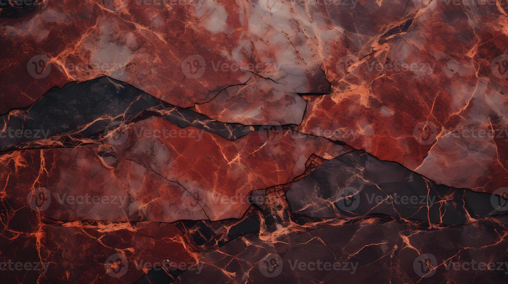 ai generado rojo mármol, rojo ónix mármol textura natural Roca. neural red ai generado foto