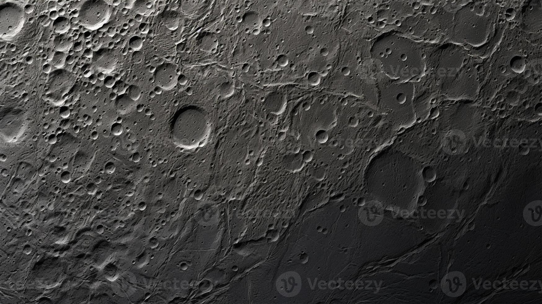 AI generated Planetary Surface Mercury Texture Abstract Background photo
