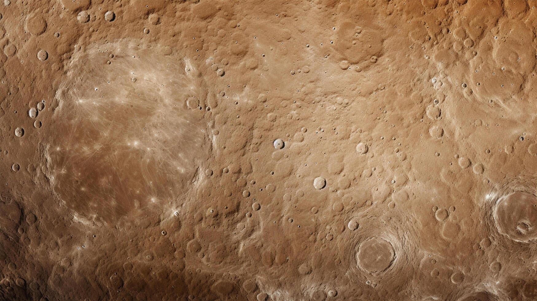 AI generated Callisto surface texture background photo