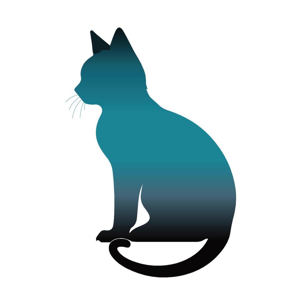 Free vector cat design