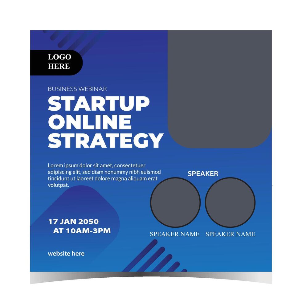 Startup Online Strategy vector