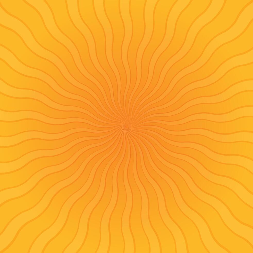 naranja color rayos de sol antecedentes fondo de pantalla vector