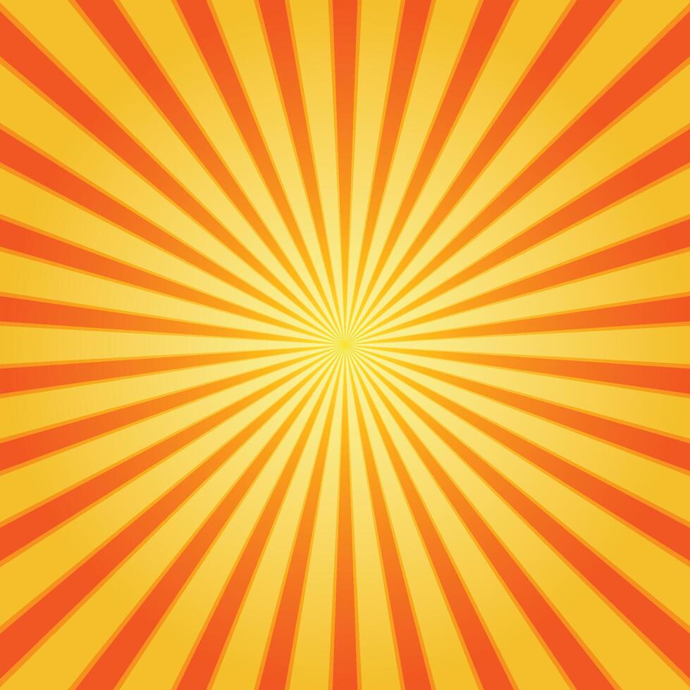 Abstract sunburst  design template vector