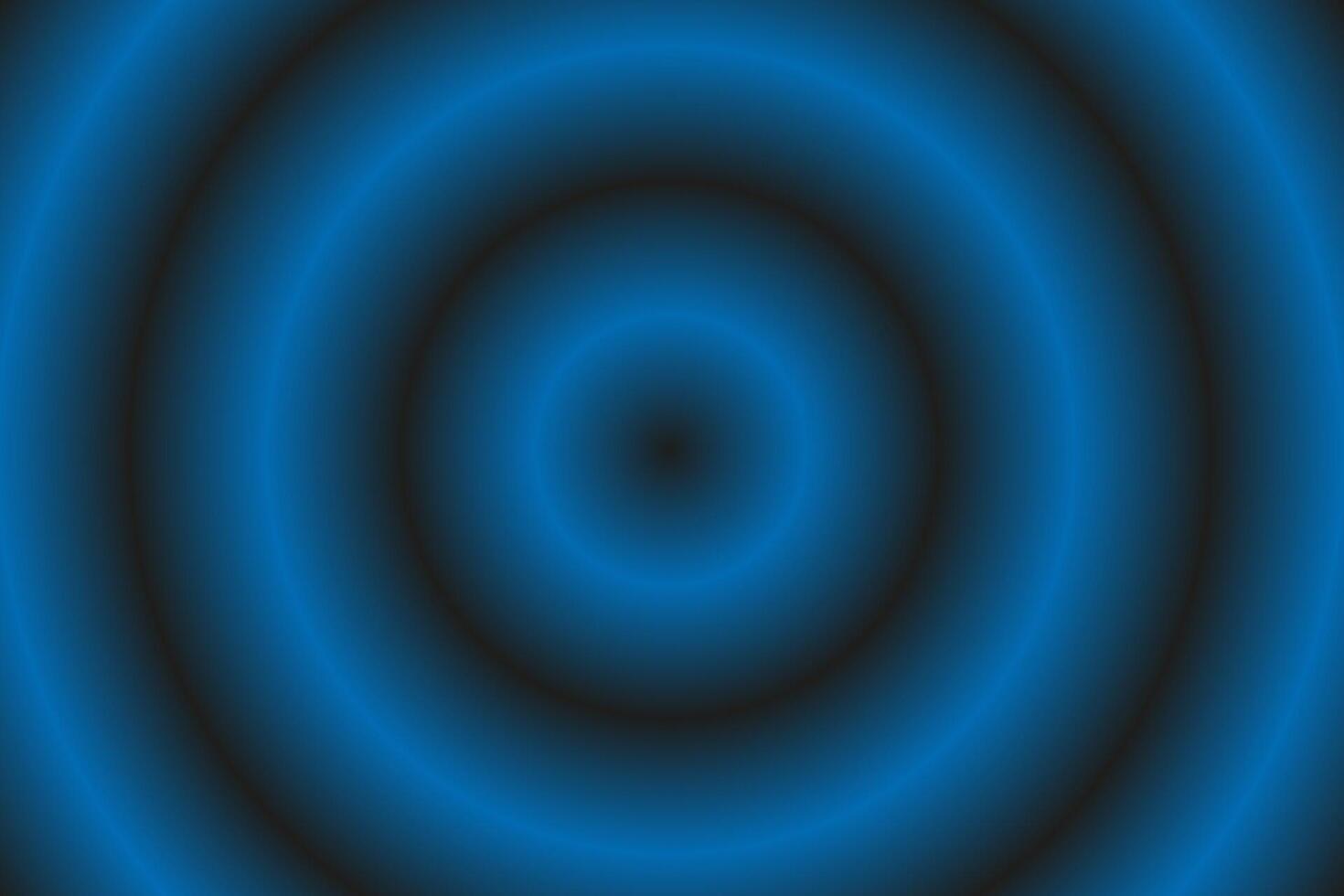 abstract blue background with concentric circles, 3d render vector