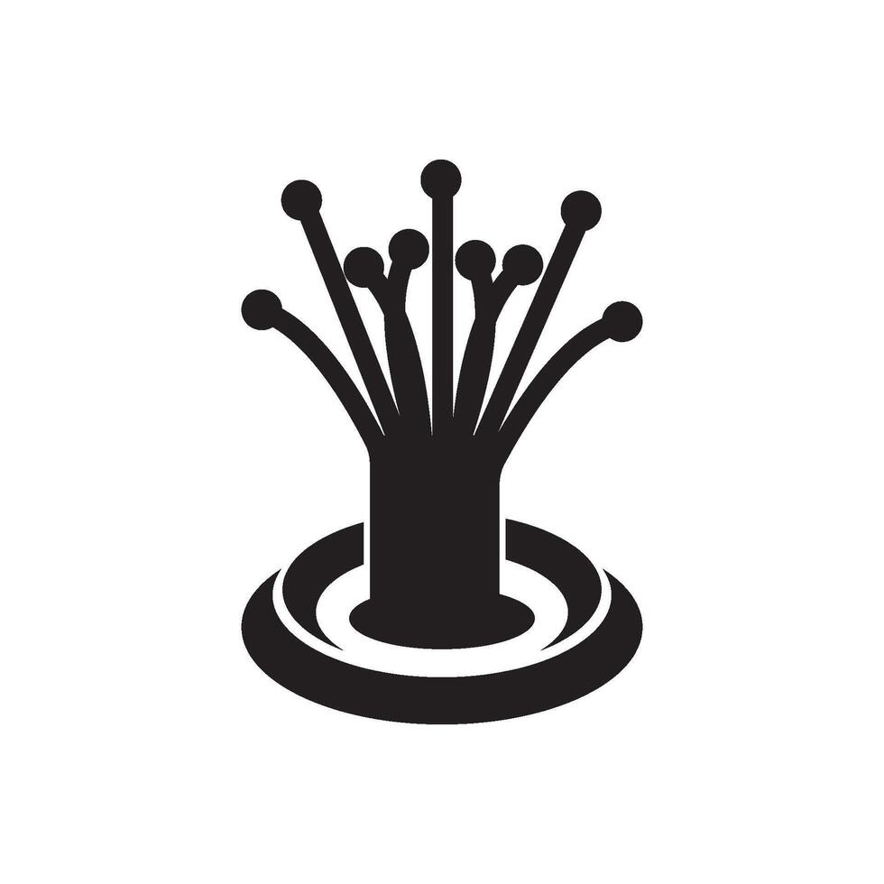 fiber optic cable icon. vector illustration symbol design