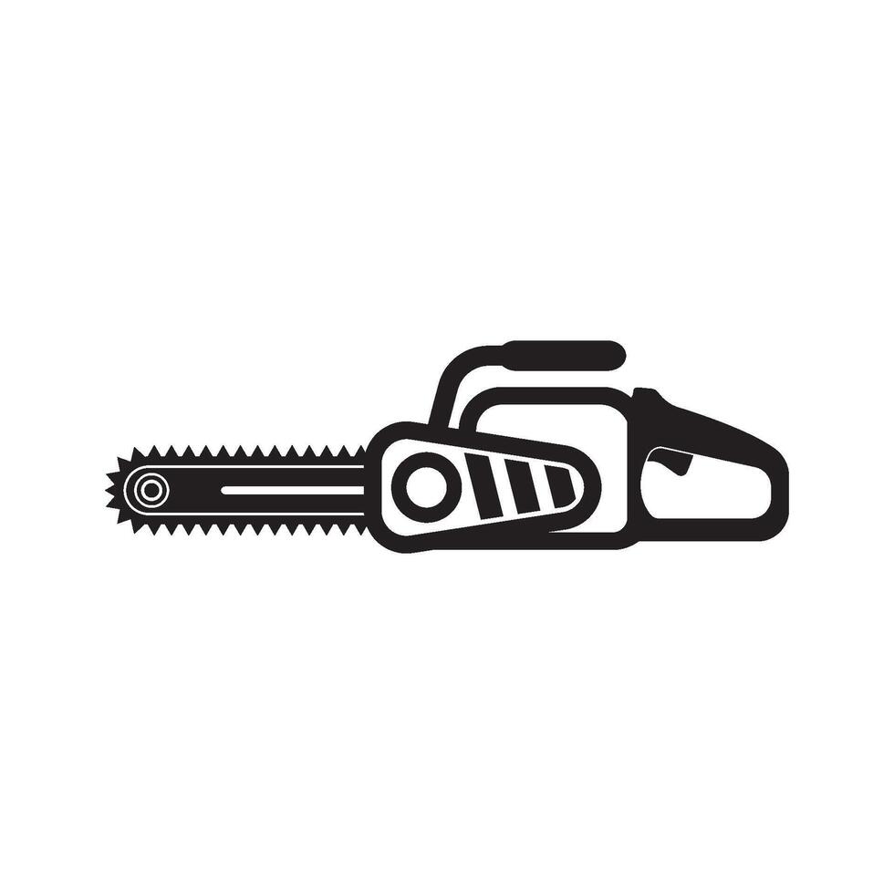 Wood saw machine icon, vector illustration template design
