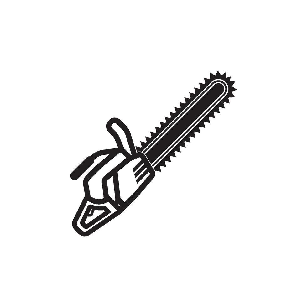 Wood saw machine icon, vector illustration template design