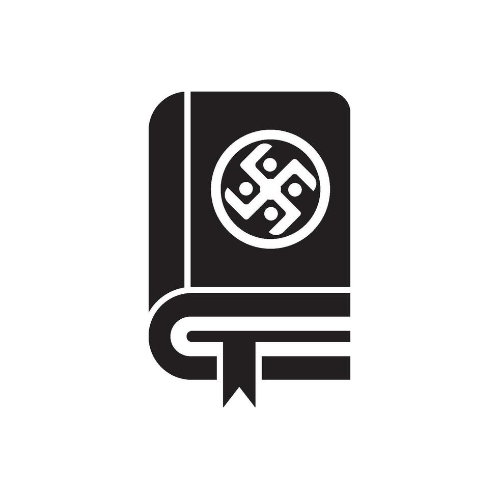 Swastika icon vector illustration symbol design