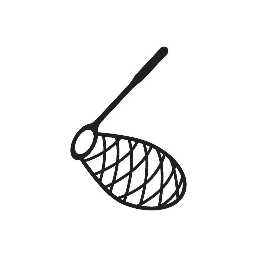 pescar red icono vector ilustración modelo diseño